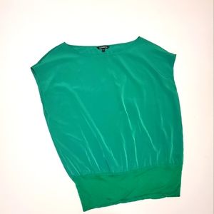 Express Emerald Green Blouse
